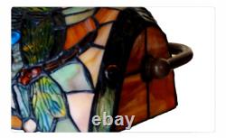 10 Tiffany Style Deck Table Lamp Bedside Night Light Colorful Glass