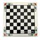 14 Inches Square Marble Coffee Table Chess Design Inlay Work Game Playing Table