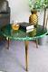 15 Custom Round Malachite Coffee Table Top Handmade Arts Random Furniture Deco