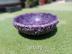 18 Amethyst Natural Stones Washbasin/ Amethyst Sink Handmade Work Home Decor