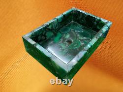 18 x 15 Green Agate Stone Washbasin/Sink Handmade agate Stones Home Decor