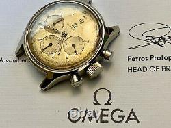 1951 Vintage Omega Chronograph Cal 321 Ref 2451 Pre SpeedMaster w EOA