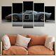 1969 Ford Gt40 Classic Car 5 Piece Canvas Wall Art Print Poster Home Decor