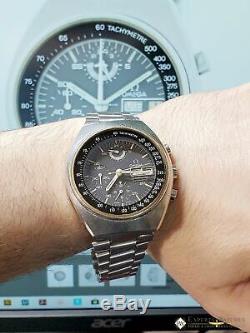 1975 Vintage Omega SpeedMaster Chronograph Mark 4.5 Ref 176.0012 Day Date Watch