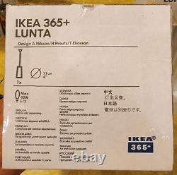 2 IKEA 365+'LUNTA' PENDANT LAMPS NEW 601.411.44 White 10937