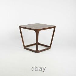 2010s Pair of Marc Thorpe for Bernhardt Design A21 Area Side Tables in Walnut
