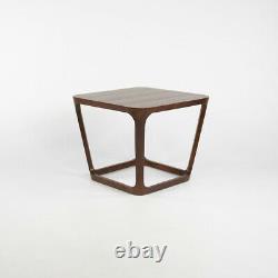 2010s Pair of Marc Thorpe for Bernhardt Design A21 Area Side Tables in Walnut