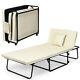 3 In 1 Sofa Bed Folding Lounge Chair Sleep Convertible Chair Height Adjustable