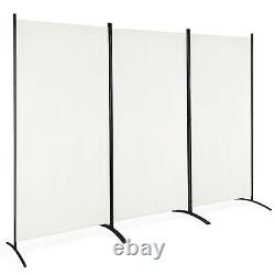 3 Panels Protective Screen Room Divider Folding Room Partition Wall Furniture