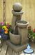 3 Tier Friendship Water Fountain Feature Cascade Contemporary Stone Effect