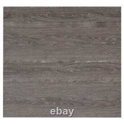4.1m² Floor Planks Tiles Self Adhesive Grey Wood Vinyl Flooring Kitchen Bathroom