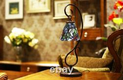 7 Tiffany Style Deck Table Chandelier Lamp Bedside Night Light Colorful Glass