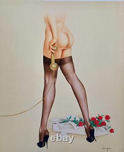 Alberto Vargas HOLLYWOOD PINUP Carole Landis 30s Art Deco MidCentury Pin-Up 26