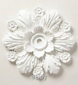 Anthropologie Home Decor Cartouche White Ceiling Medallion Retails $328.00
