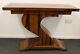 Antique Art Deco Style Console Hall Table In Rosewood Home Furniture C233