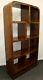 Antique Art Deco Style Furniture Bookcase In Rosewood Library Shelf Unit C214
