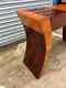 Antique Art Deco Style -console Hall Table In Rosewood /walnut- Home Furniture