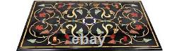 Antique Pattern Inlaid Dining Table Top Marquetry Art Restaurant table 30 x 42