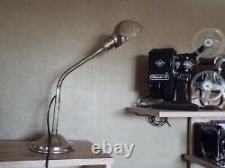 Antique lamp desk ufo light Bauhaus vintage machine age art deco industrial old