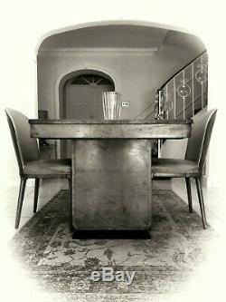 Art Deco Dining Table + Cloud Style Chairs, Bauhaus /'junior Epstein' / Heals