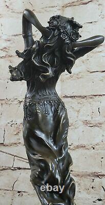 Art Deco/ Nouveau Style Sexy Goddess Dancer by Italian Artist Cesaro Gift Deal