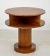 Art Deco Side Table Cylindrical Occasional Sycamore Circa 1930