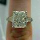 Art Deco Style 3.5 Ct Simulated Diamond Solitaire Engagement Ring In 925 Silver
