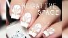Art Deco Style Negative Space Stamping Nail Art Tutorial