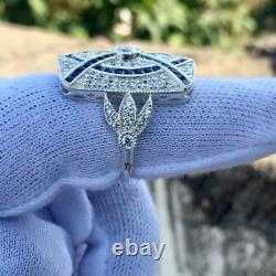 Art Deco Style Simulated Diamond Millegrain Dinner Engagement Ring In 925 Silver