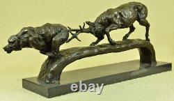 Art Deco Style Statue Sculpture Bear Wildlife Art Nouveau Style Bronze Sign Deal