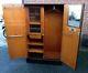 Art Deco Antique Fully Fitted Compactum Oak Wardrobe Armoire Gentlemans Cupbaord