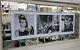 Audrey Hepburn 3 Poses Picture Crystals, Liquid Art & Bevelled Mirror Frame