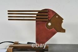 Bauhaus style table lamp, Oskar Schlemmer, art deco design