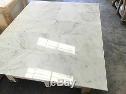 Bianco Carrara, Polished Marble Tile, Floor & Wall Tiles, 12x24, JOBLOT 24m2