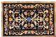 Black Marble Dining Table Top Pietra Dura Art Hallway Table For Office 36 X 60