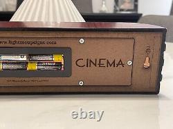 CINEMA light up sign Battery Operated artdeco JUNE SALE Free UK Shipping