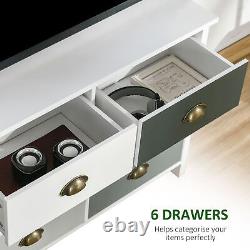 Chest of Drawers, 6-Drawer Dresser, Storage Cabinet for Bedroom Living Room