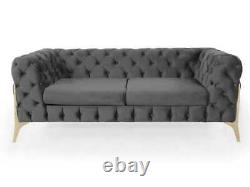 Chesterfield Ambassador Style Sofa Set 3+2 Seater