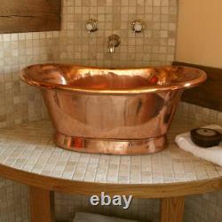 Copper Bathtub sink Countertop vanity- Vintage Bath Basin Bathroom