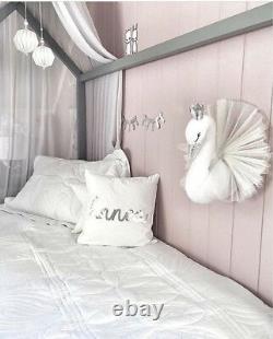 Cute Cotton Swan Wall Hanging Kids' Room Home Girls Bedroom Decoration Xmas Gift