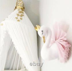 Cute Cotton Swan Wall Hanging Kids' Room Home Girls Bedroom Decoration Xmas Gift