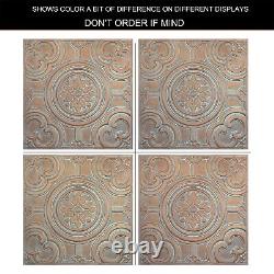 Decorative tin wall tiles suspended ceiling panels PL50 Weather copper 10pcs