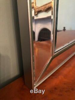 Extra Large Art Deco style Venetian wall mirror, stunning quality! Rrp £1200