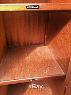 Fantastic Art Deco style Gentlemans Fully Fitted Walnut Wardrobe Excellent Order