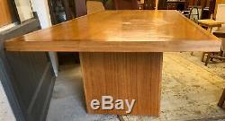 Fantastic X Large 1950s Art Deco Boardroom Table / Dining Table Two Available
