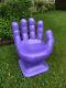 Giant Lavender Purple Right Hand Shaped Chair 32 70's Retro Eames Icarly New
