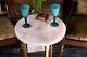 Garden Of Love Handcrafted Rose Quartz Tabletop With For Diwali Decoration