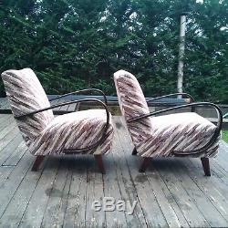 Halabala´s armchairs, art deco style, first half 20th century
