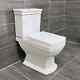 Hemsley Coupled Wc Toilet Art Deco Style Close Including Soft Close Seat