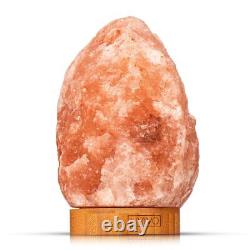 Himalayan Salt Lamp Dimmer Crystal Pink Rock Natural Healing Ioniser Home 5-6kg